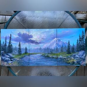 #1 Mountain Landscape Oil Painting NOV 2007